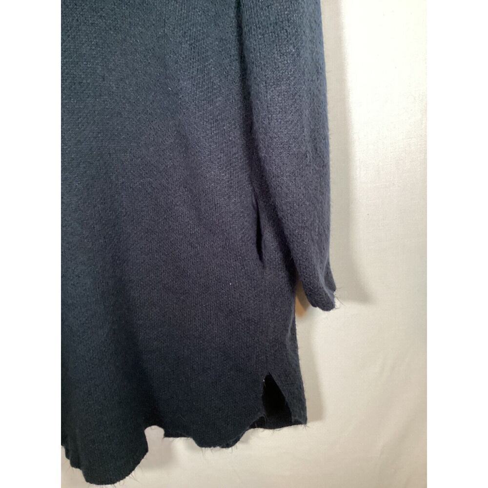 By Design Knit Long Cardigan Classic Duster with pockets.‎ Navy womens small - Picture 5 of 5